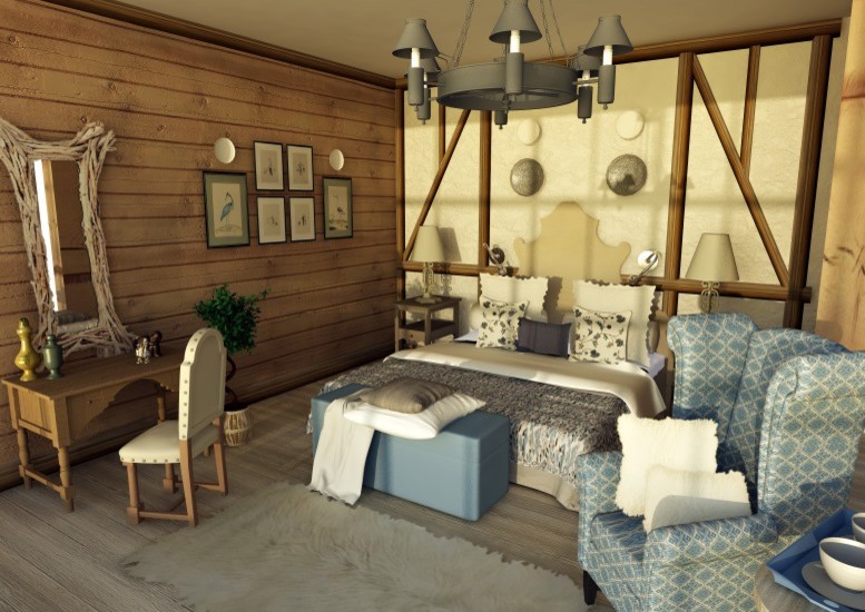 Охотничья усадьба на Волге