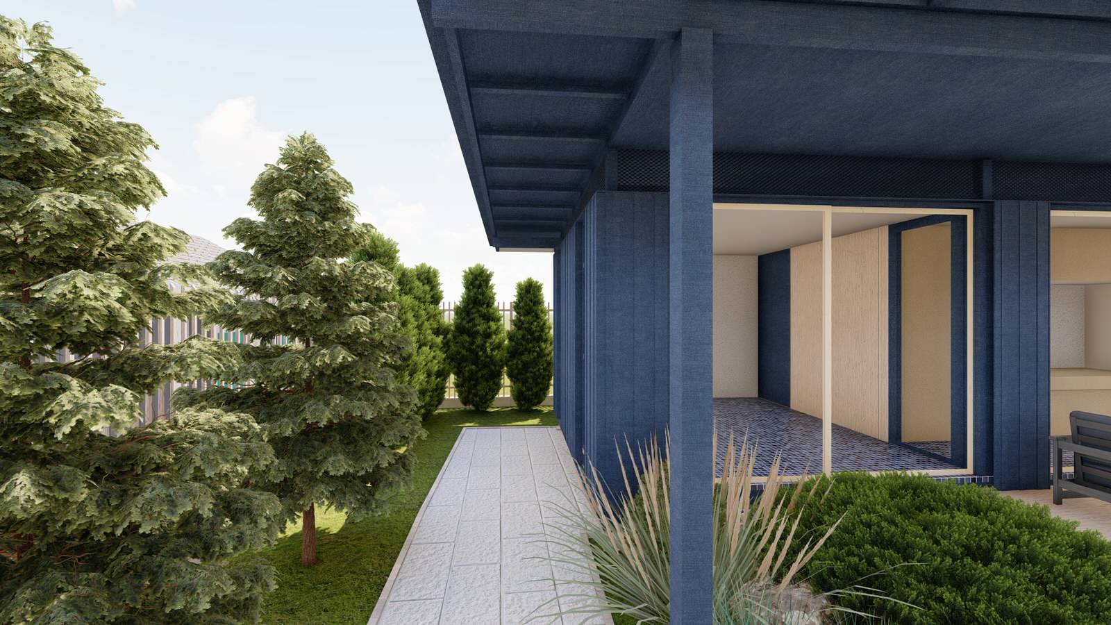 Участок Новая Рига 2 вариант.Хвойные