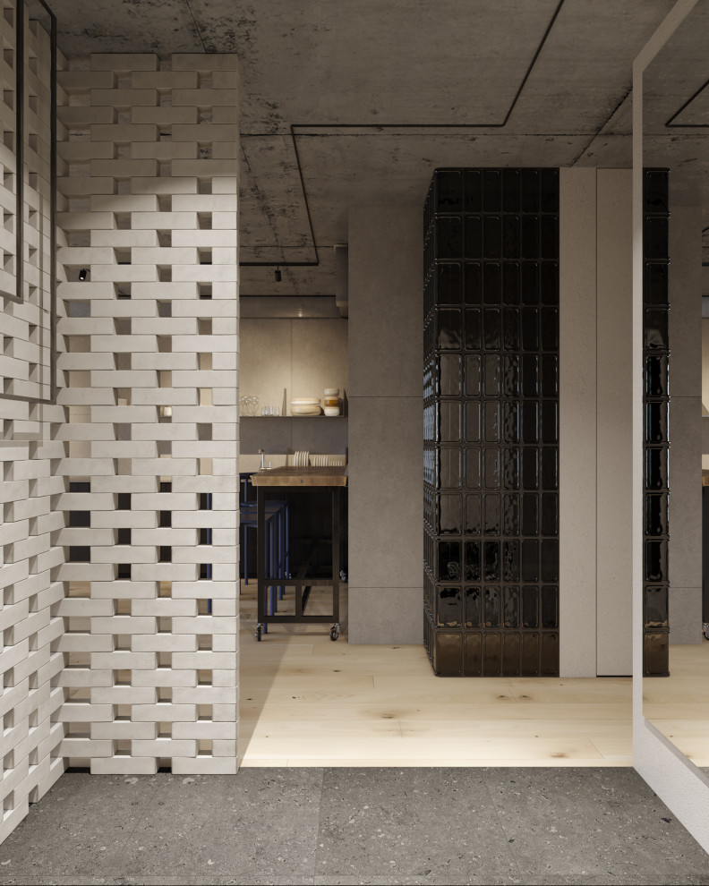 Ascetic treveler | 81 кв. м | Проект квартиры в стиле минимализм