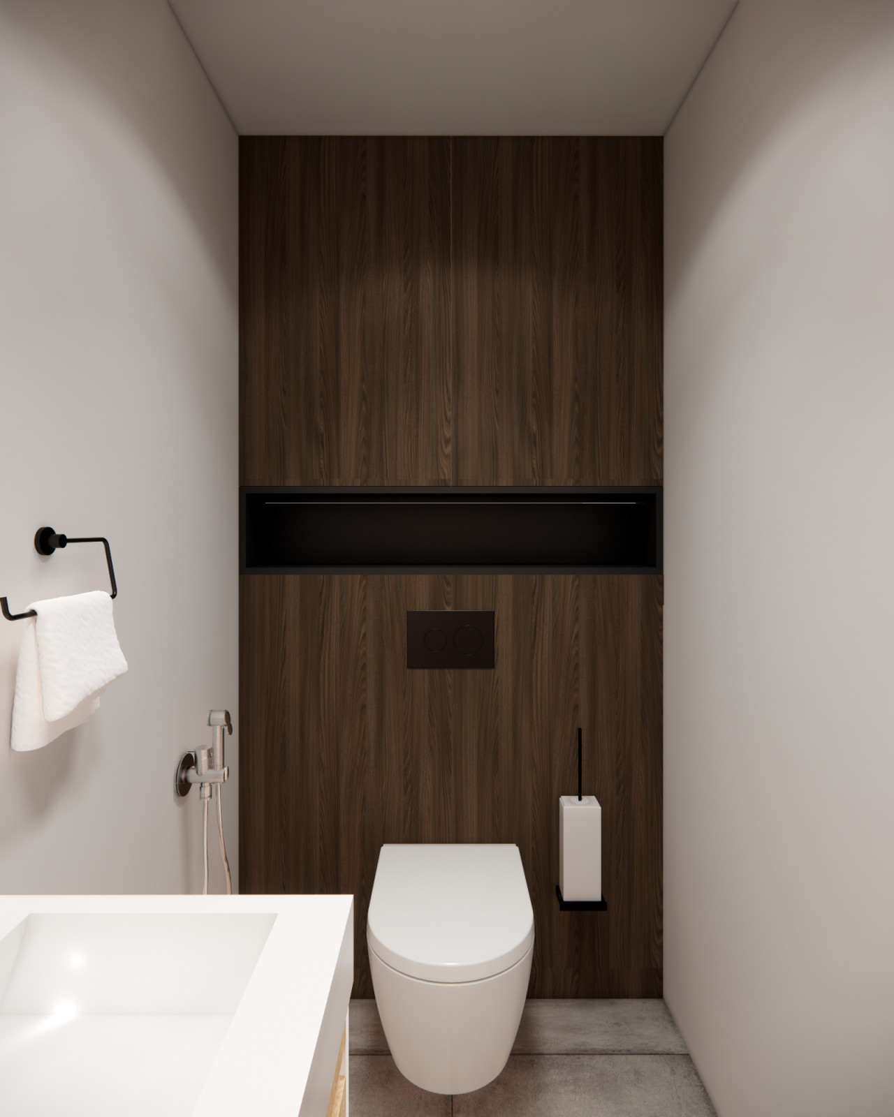 Минимализм в трёхкомнатной квартире