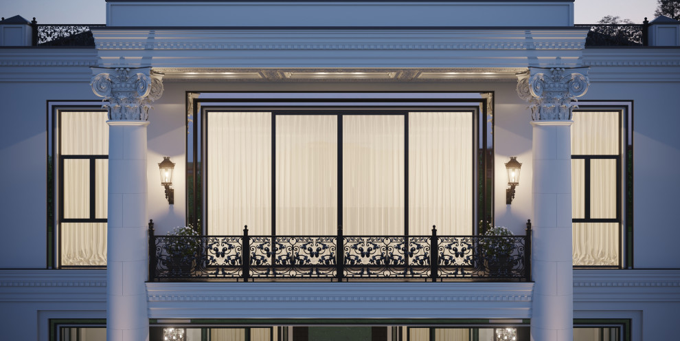 Разработка и оформление проекта загородной резиденции в классическом стиле