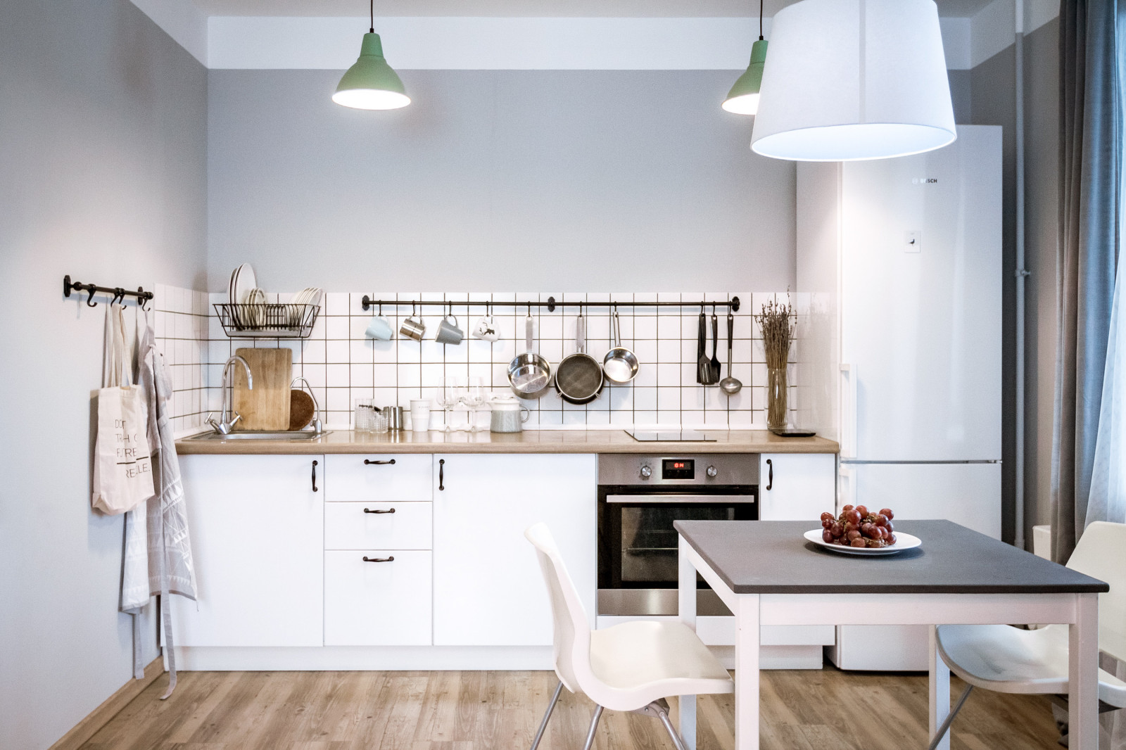 Легкая и светлая скандинавская квартира