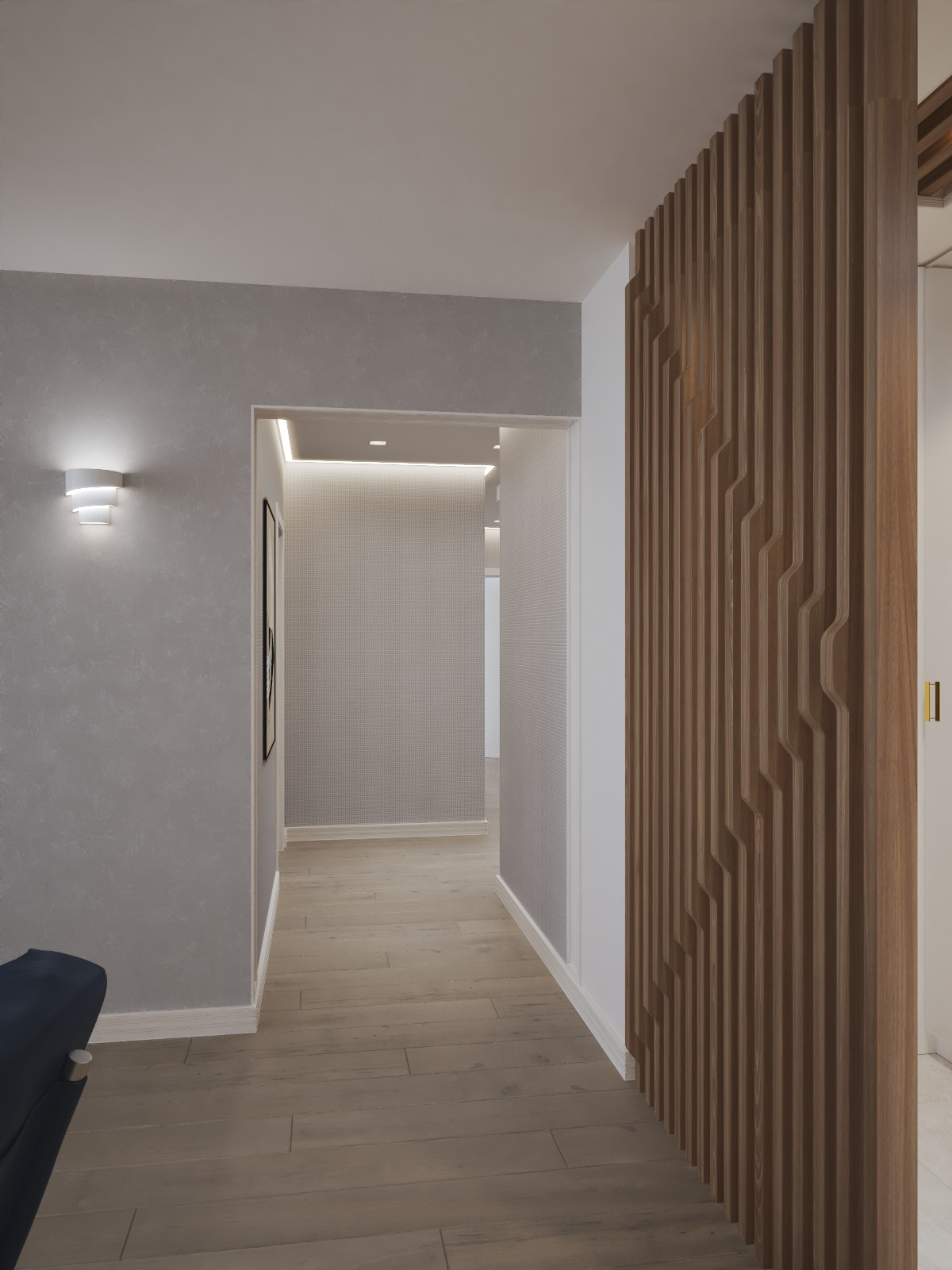 Трехкомнатная квартира №2 / Чебоксары / 2020 год