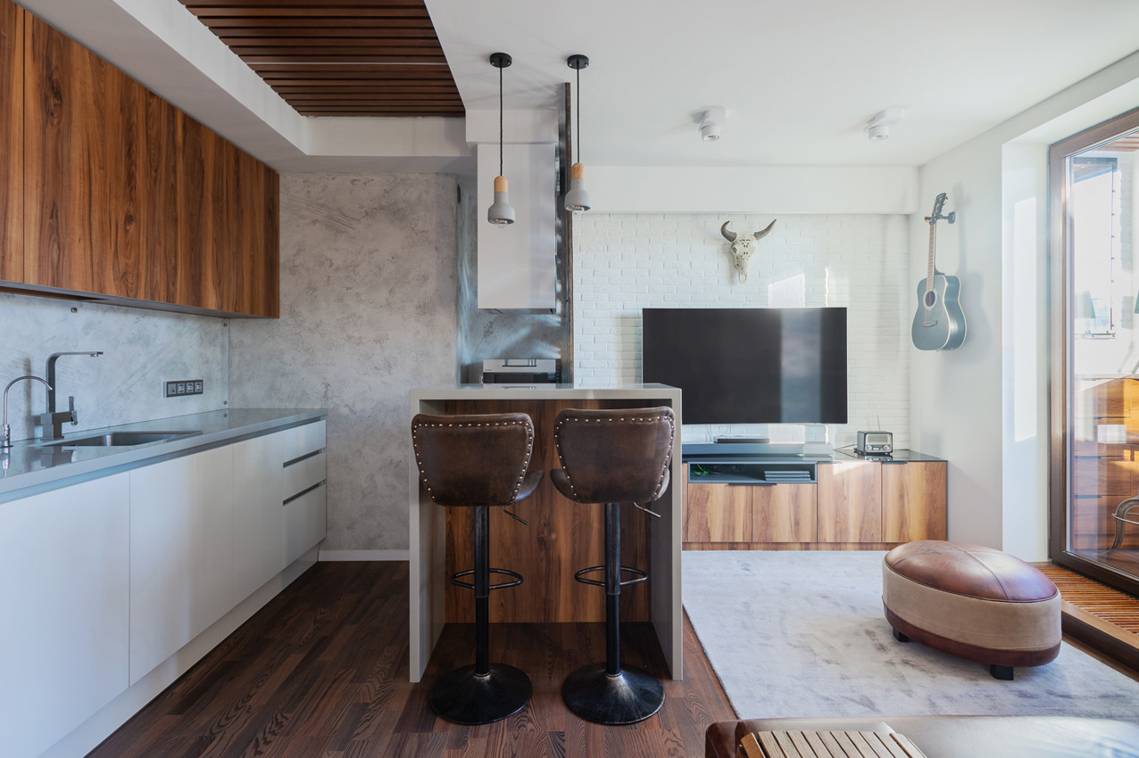 Есть решение: 9 вариантов дизайна кухни-гостиной 17 кв.м