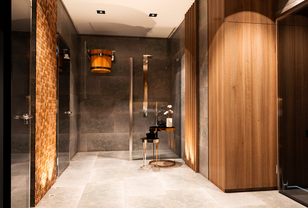 Лофт, цоколь и тренажерный зал