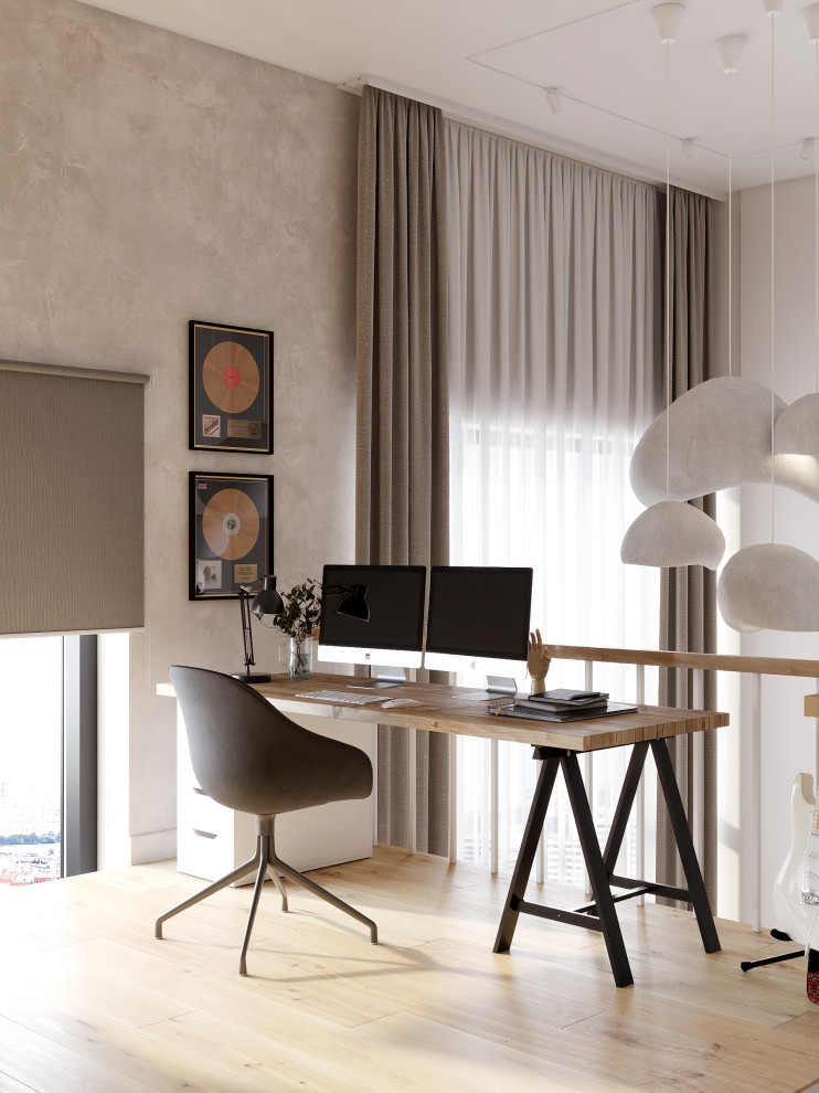 Двухуровневая квартира в стиле "ваби-саби". ЖК Событие