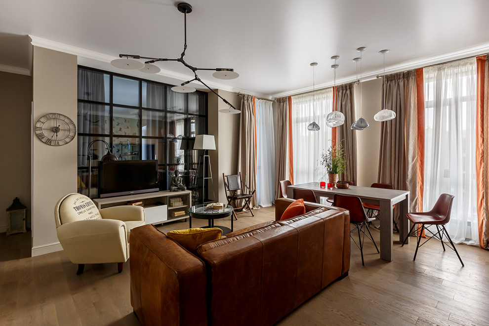 Кантри-лофт с «перчинкой»