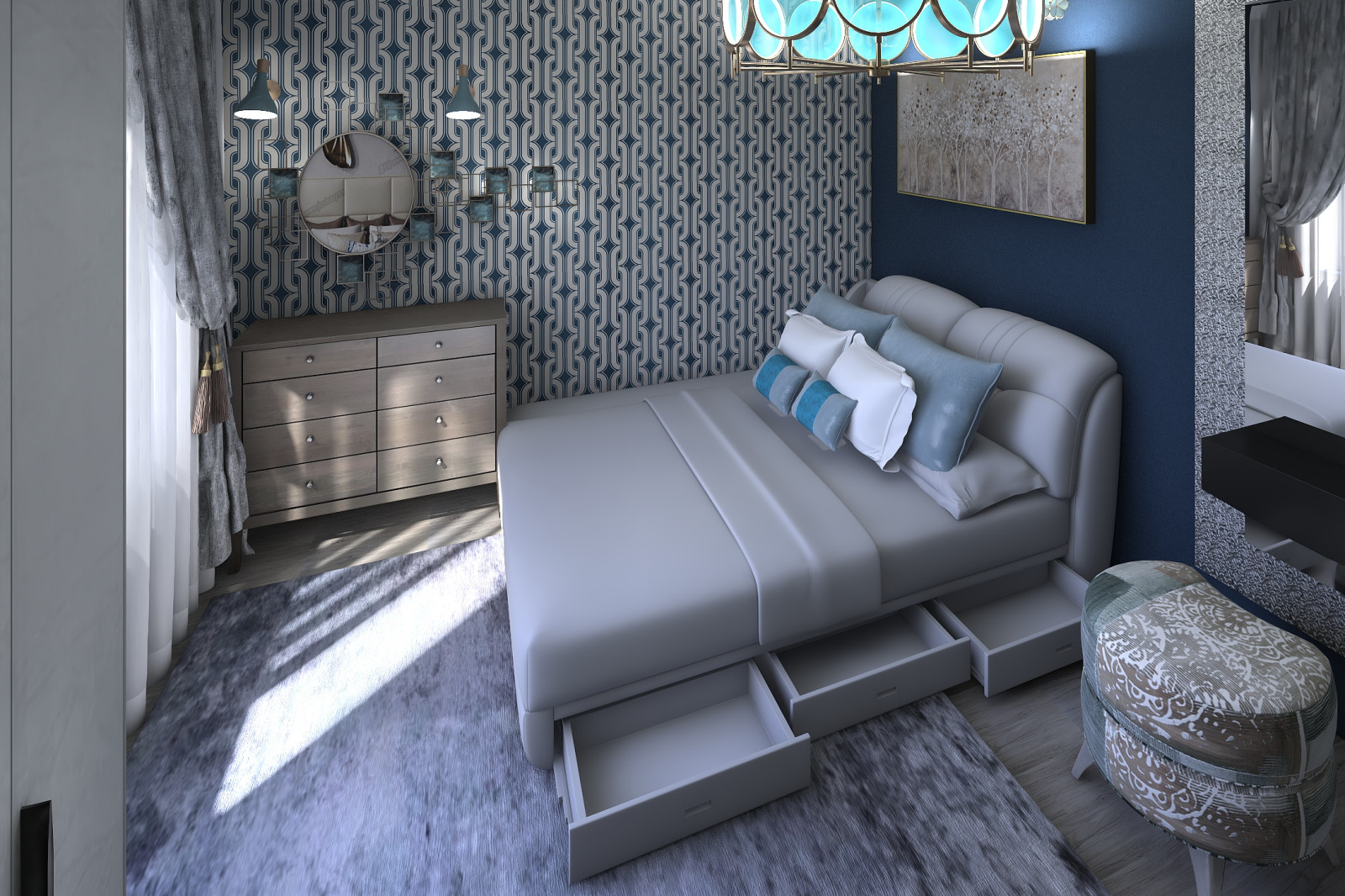 Эскизный проект планировки дома