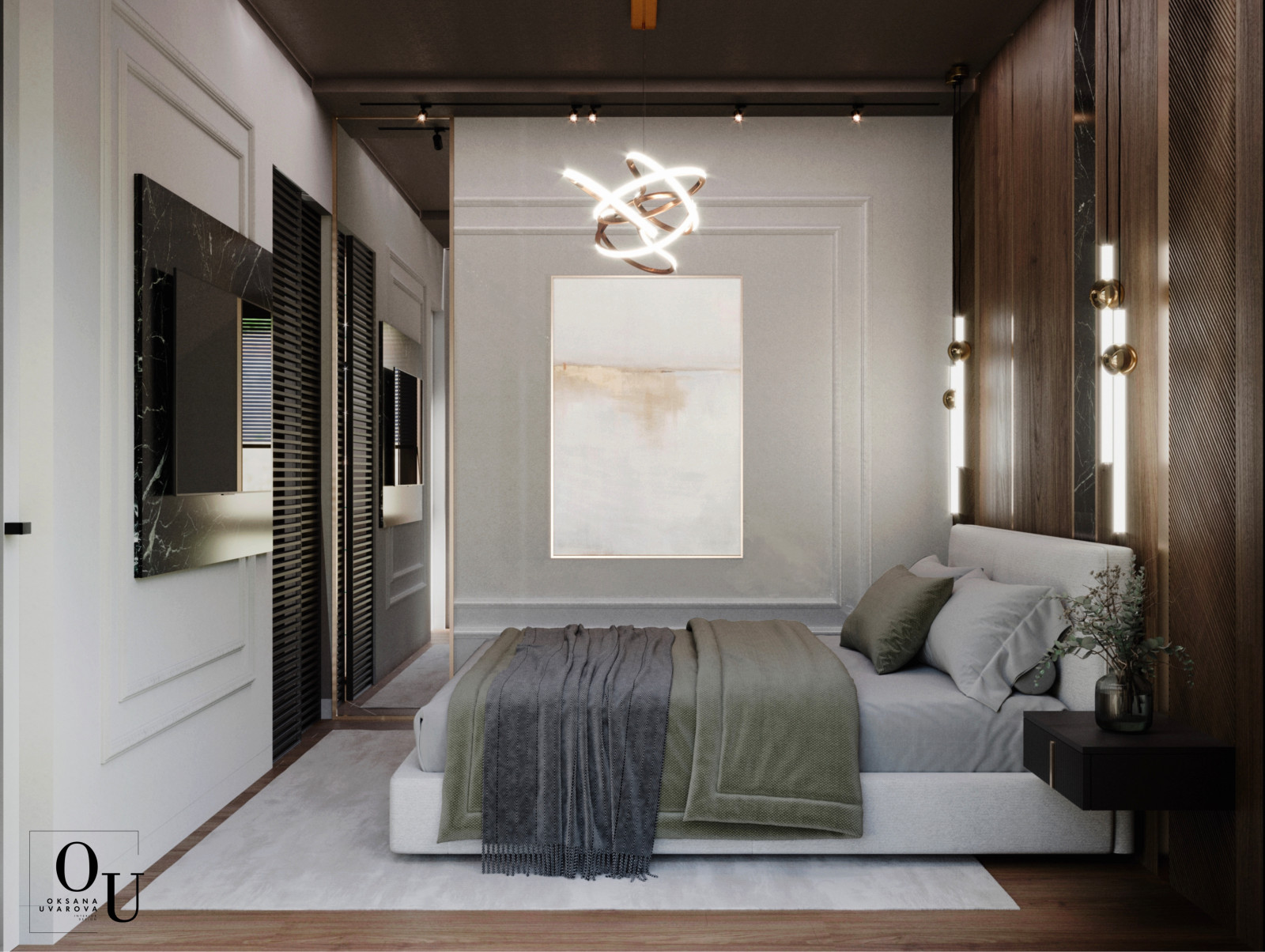 Дизайн 2х-комнатной квартиры ЖК Wellton Towers