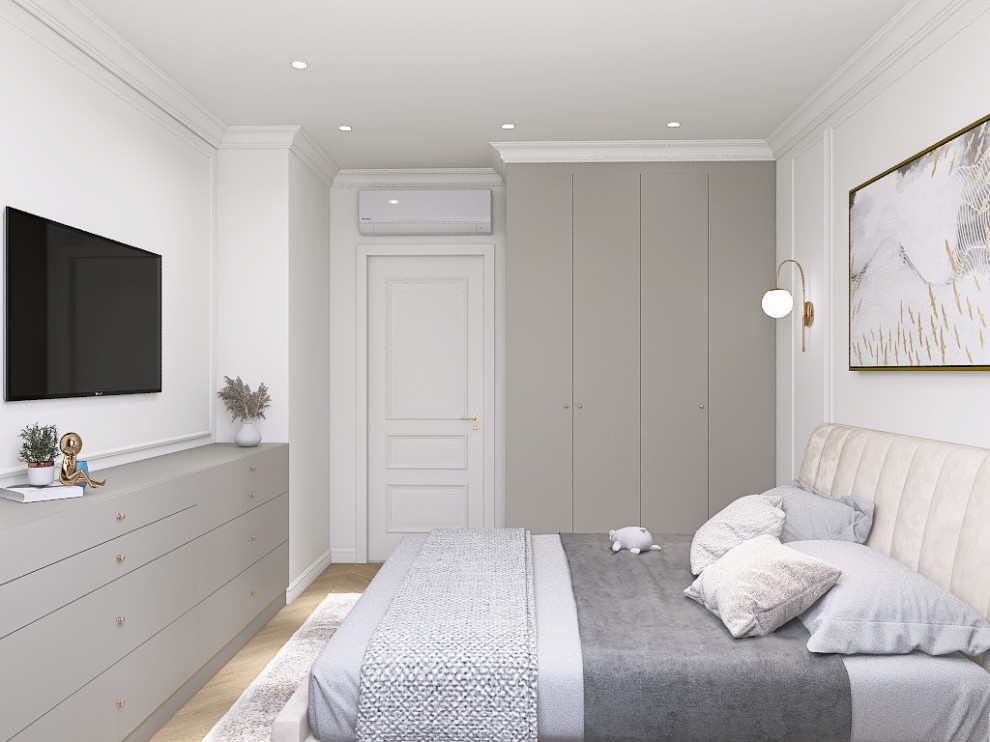 Обложка проекта: Спальня в классическом стиле