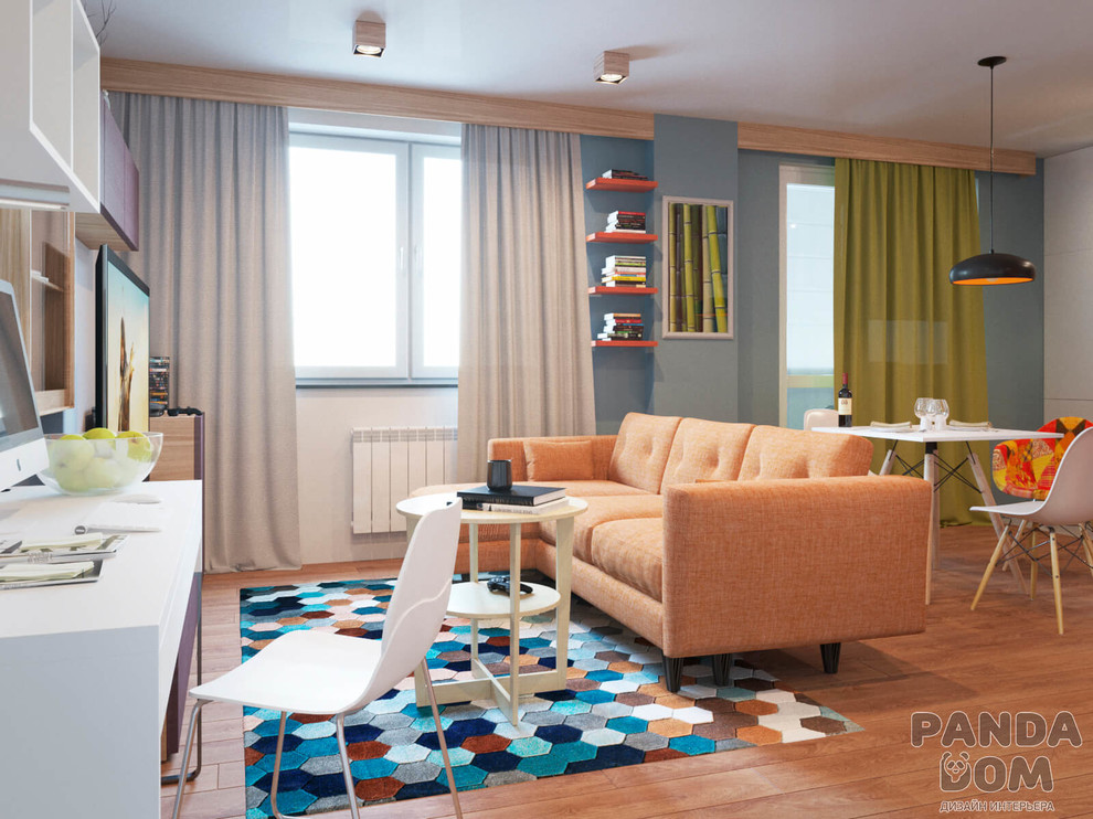 Обложка проекта: Квартира-студия для молодого парня