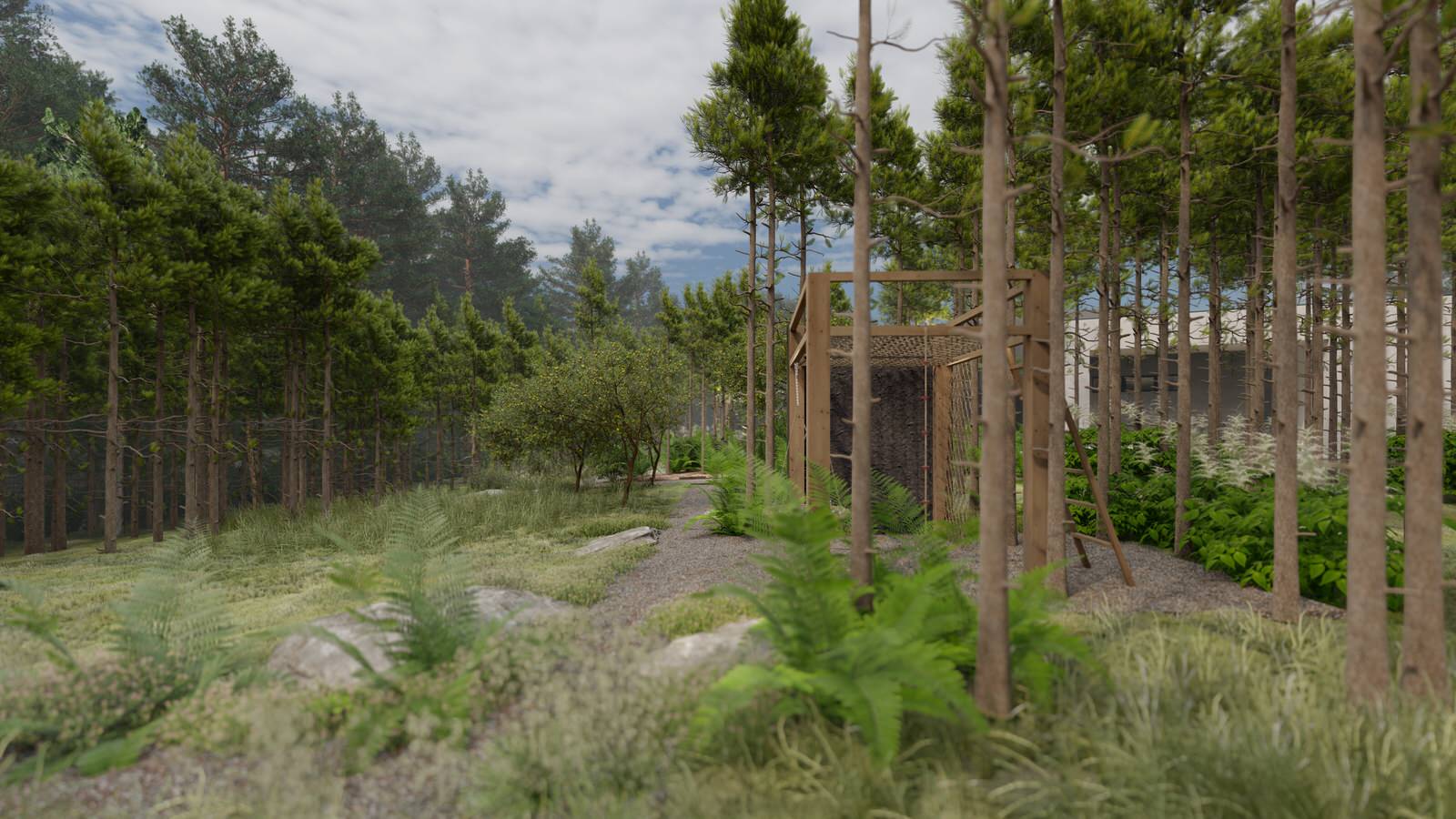 Сад "Неизменный" в КП "Самоцветы"