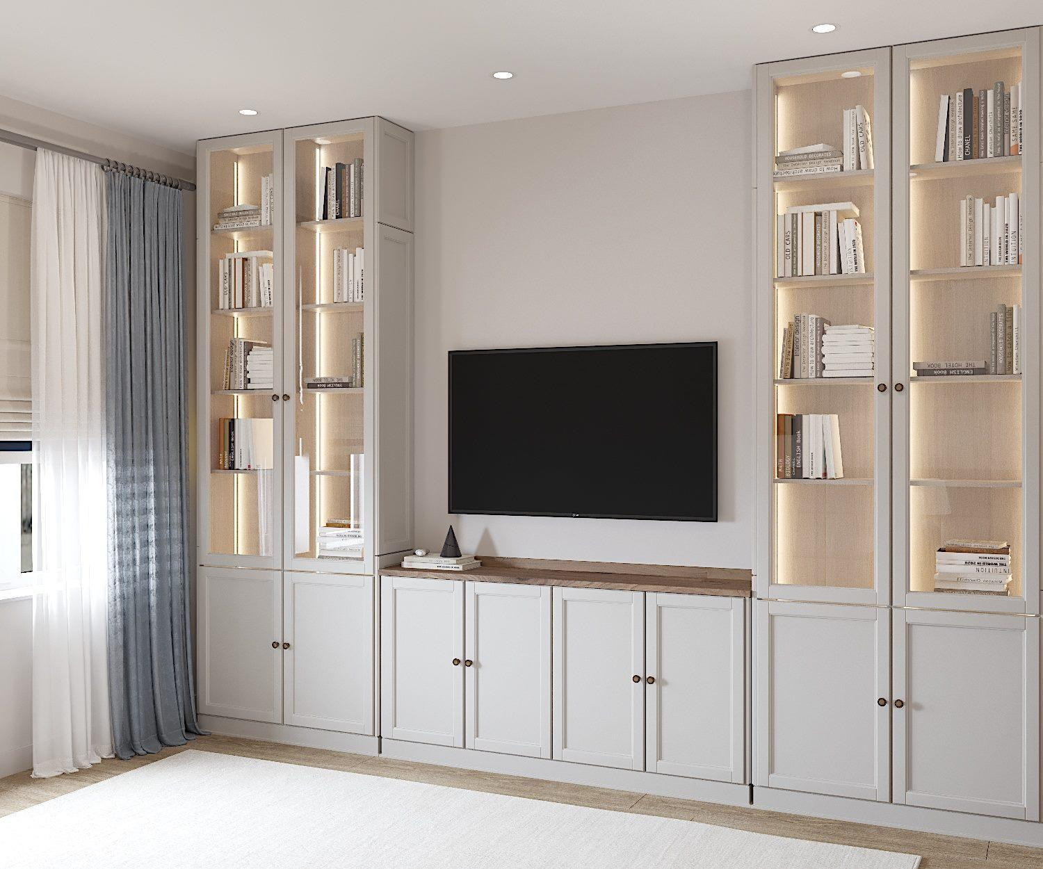 Яркая эклектичная квартира 85м2 в Новороссийске