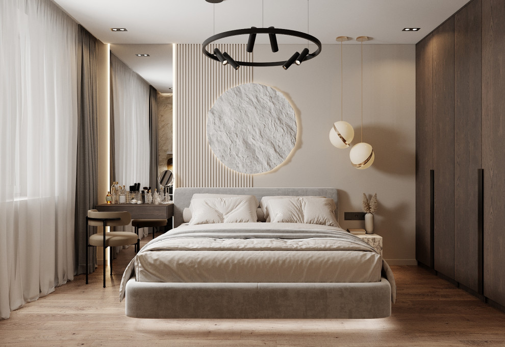 Обложка проекта: Камень и воздух. Квартира для современной девушки.