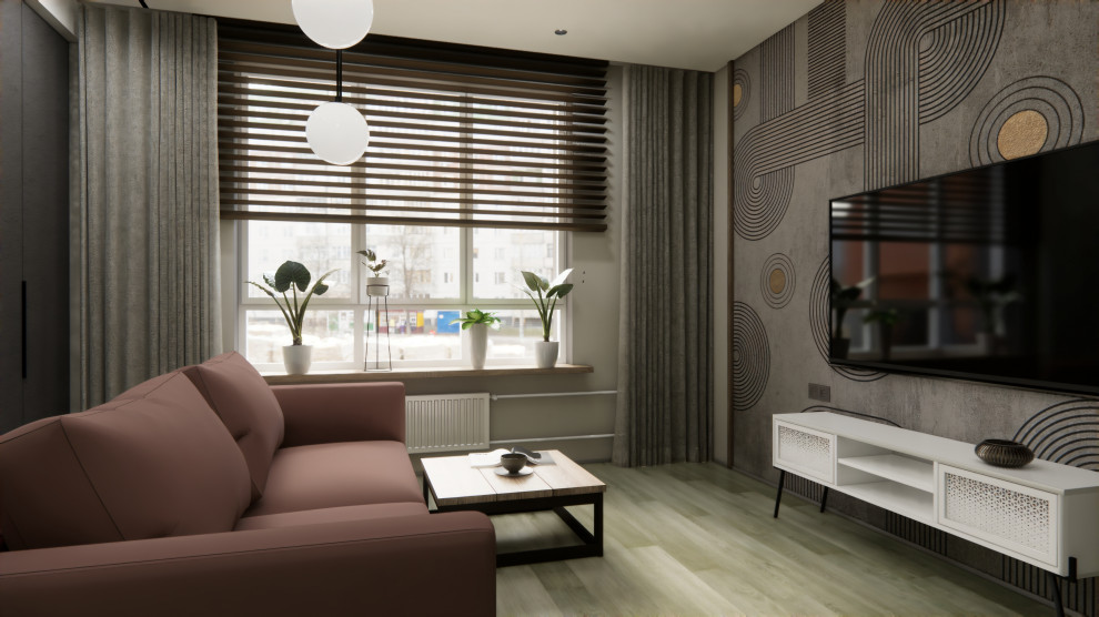 Квартира в Мытищах с элементами лофта