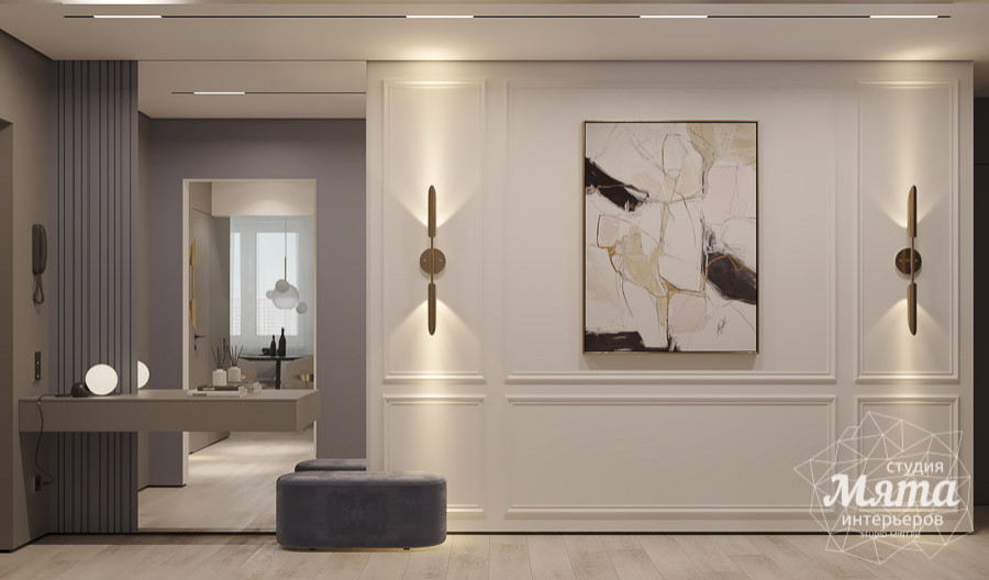 Дизайн квартиры с элементами неоклассики