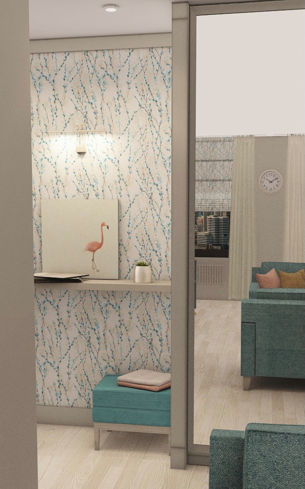 3-х комнатная квартира .Бирюза.