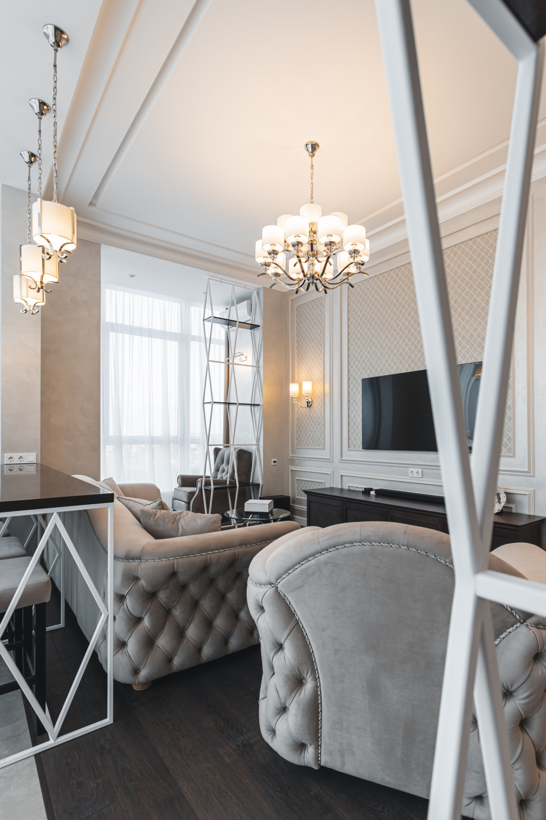 Реализованный интерьер 4-х комнатной квартиры