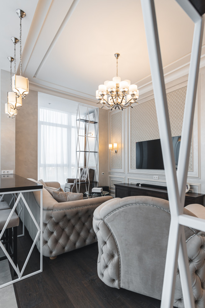 Реализованный интерьер 4-х комнатной квартиры