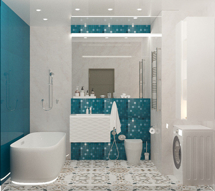 Обложка проекта: квартира 45м2