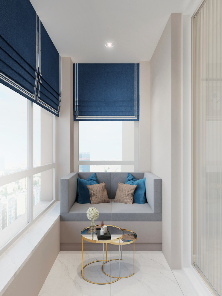 Квартира с французким акцентом в ЖК Ривер Парк. Балкон