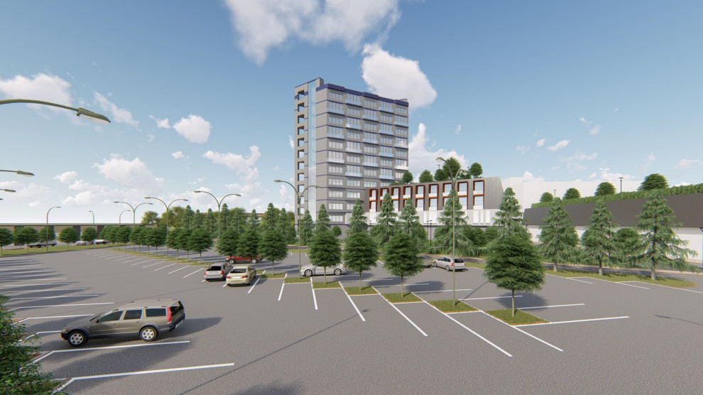 Проект комплекса зданий областной клинической больницы в Смоленской области