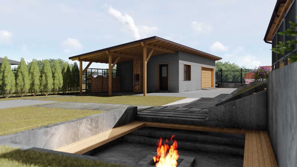 Полный проект частного дома в пос. Новый, Калининградская обл.