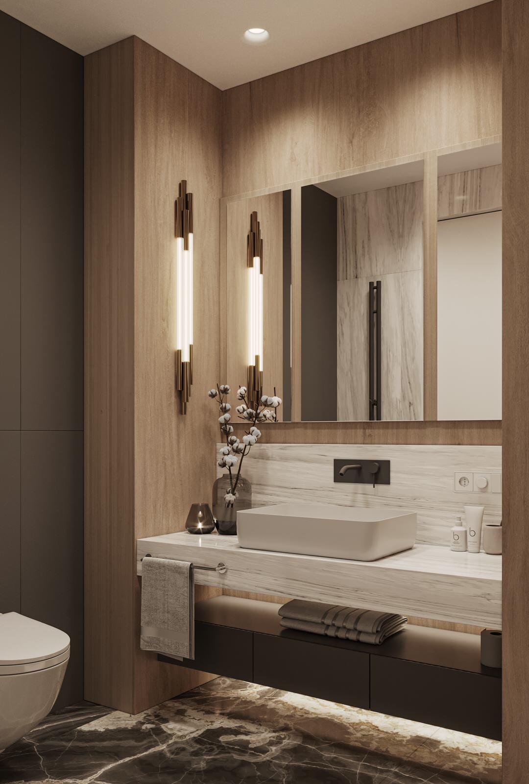 Дизайн-проект квартиры, ЖК Михайловский, Новосибирск