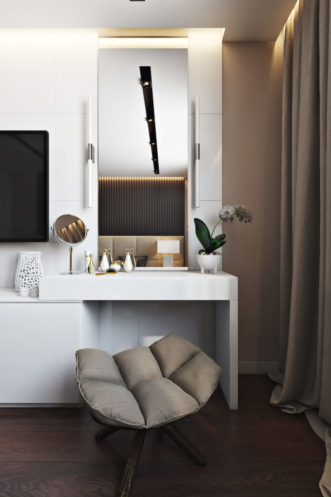 Современный дизайн просторной квартиры