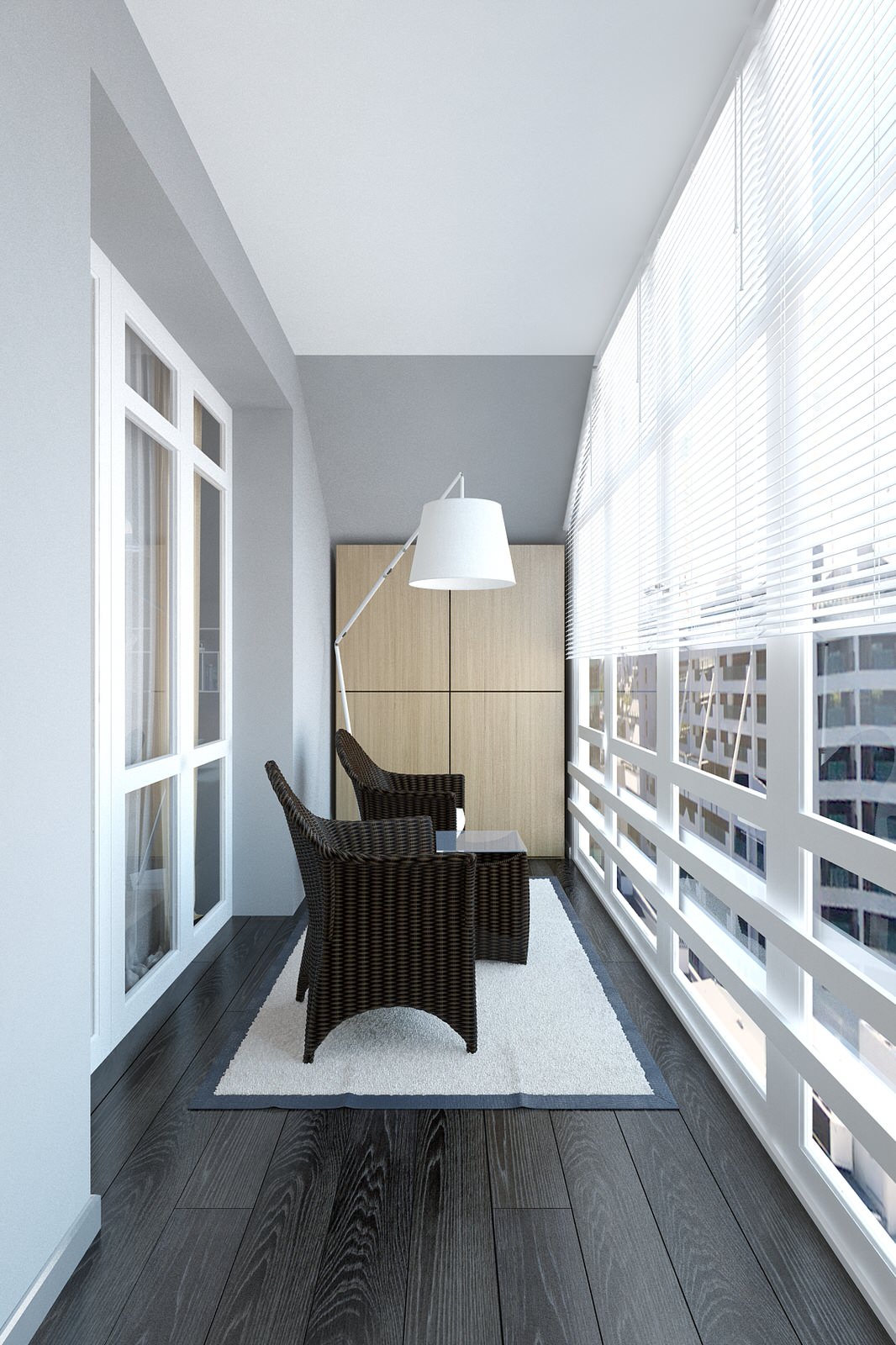 Дизайн интерьера (Техно в минимализме)