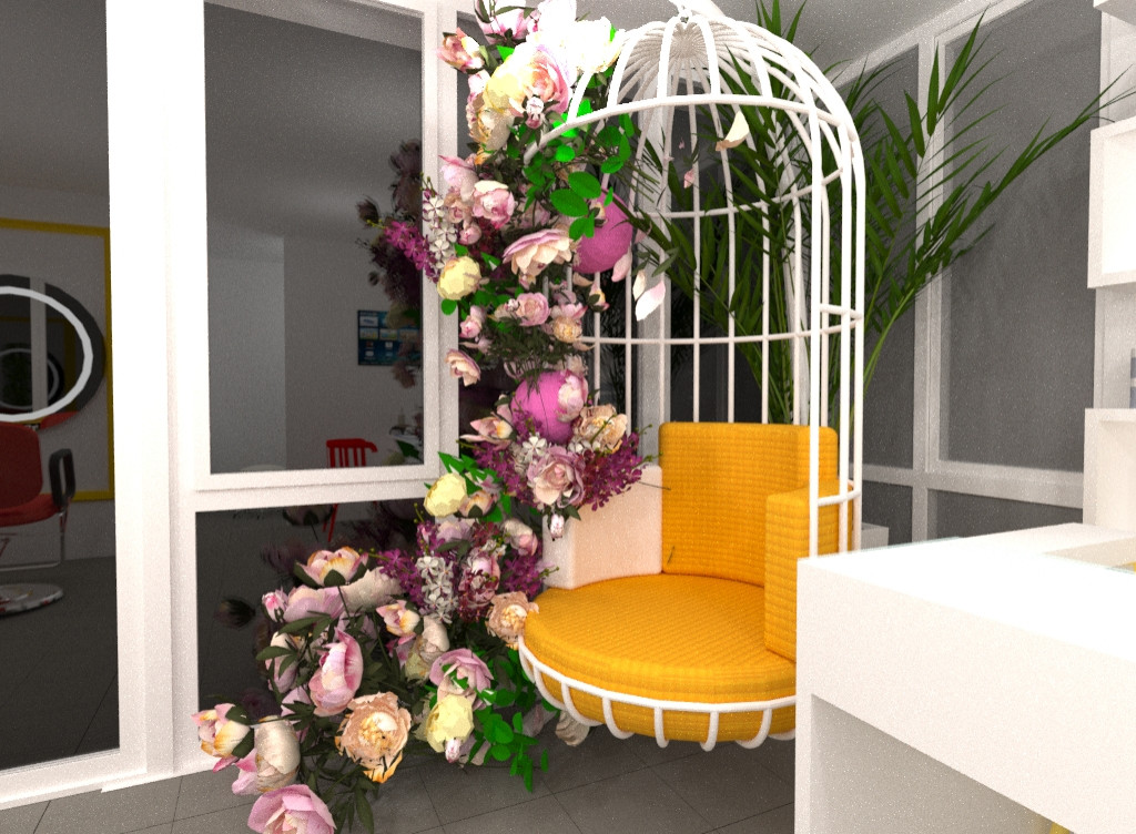 Обложка проекта: der Frisörsalon 30 m2