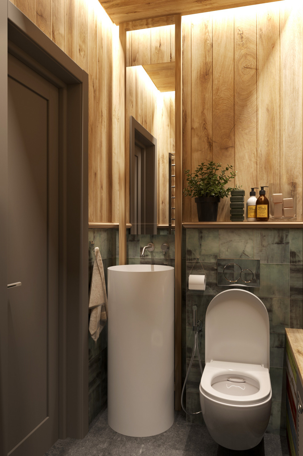 Большой, яркий дом для молодой семьи