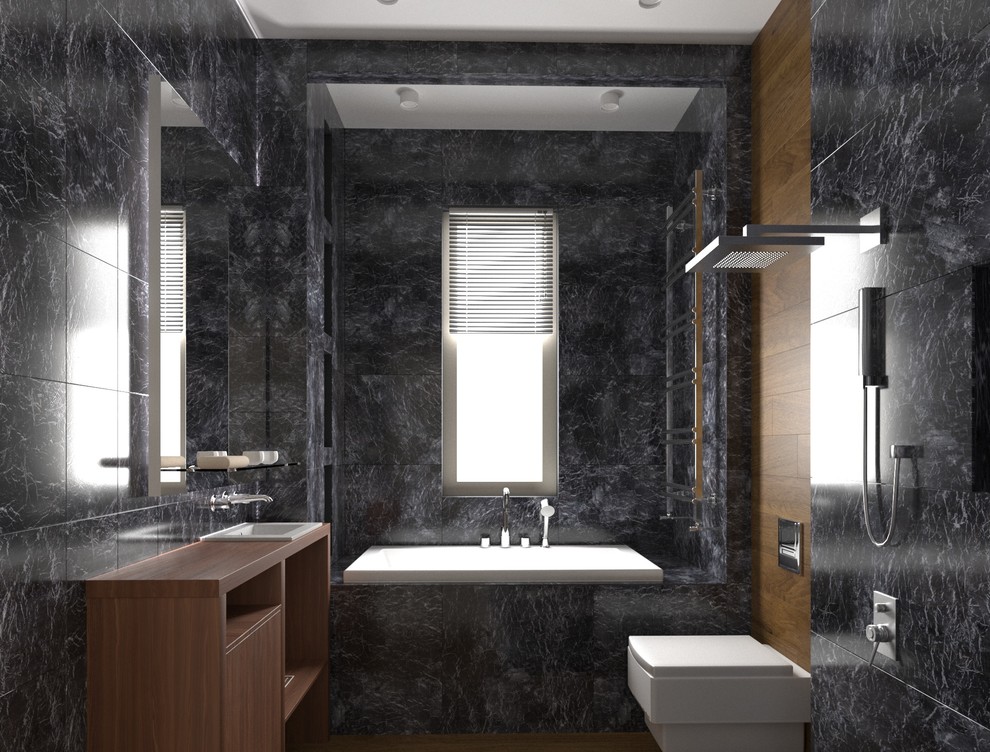 Ванная "Черный оникс"