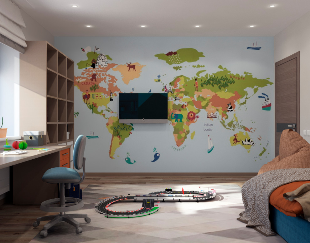 детская в современном стиле