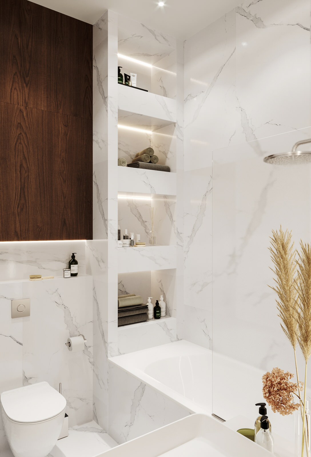 Дизайн-проект санузла в г. Москва