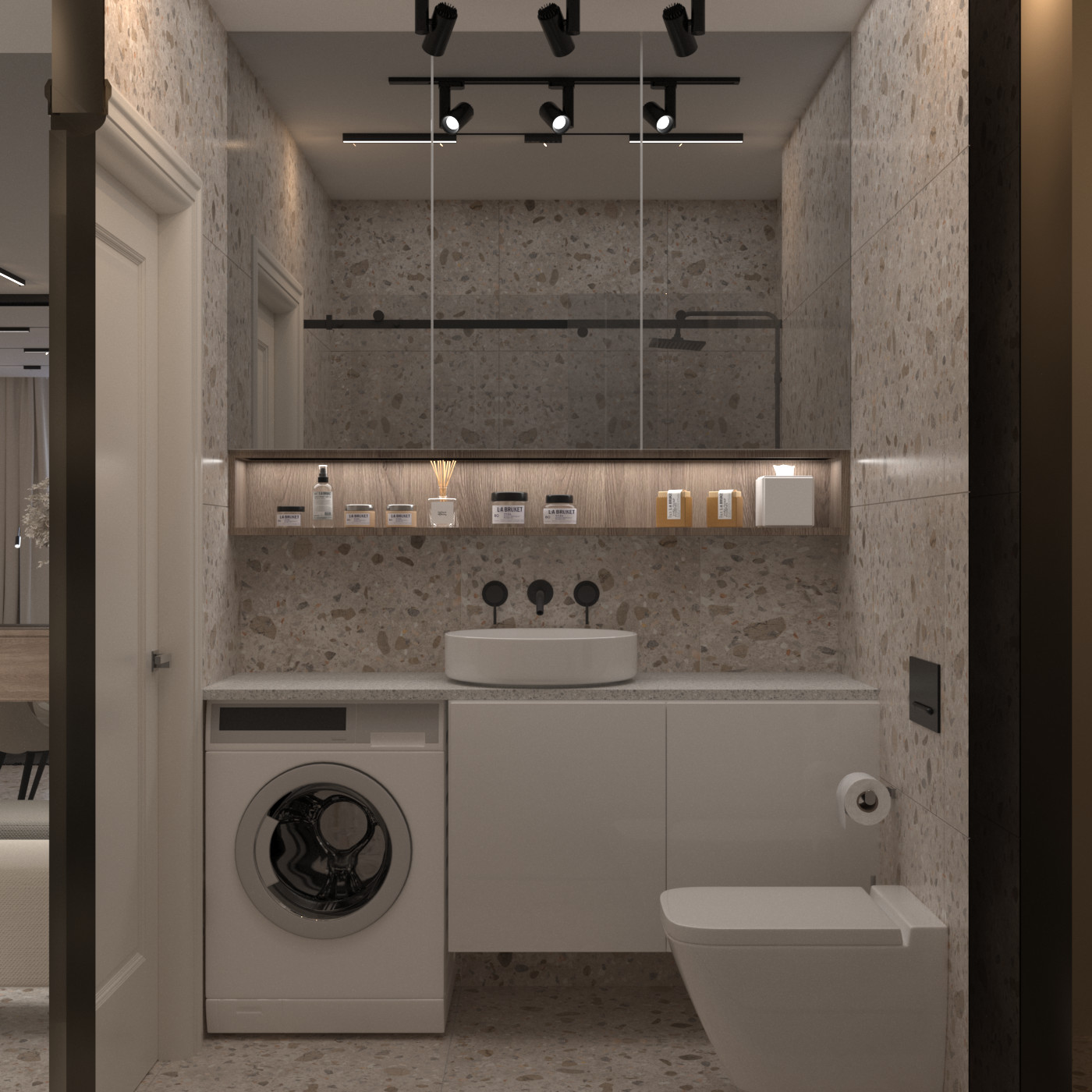 Проект из 1 комнатной в 2-х комнатную