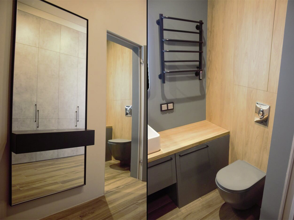 Обложка проекта: Двухэтажная квартира 200м2 "Лахта-Парк"