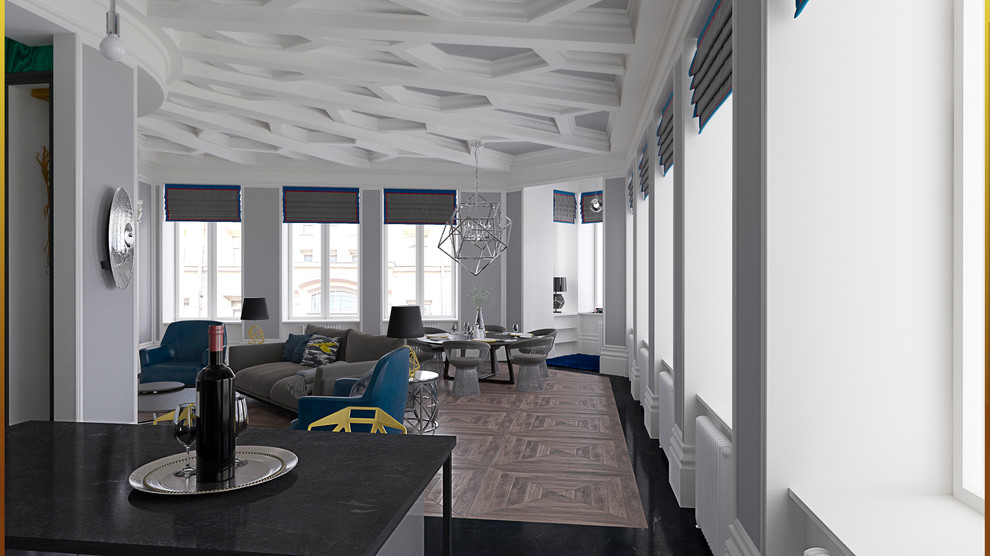 Обложка проекта: квартира на Спиридоновке