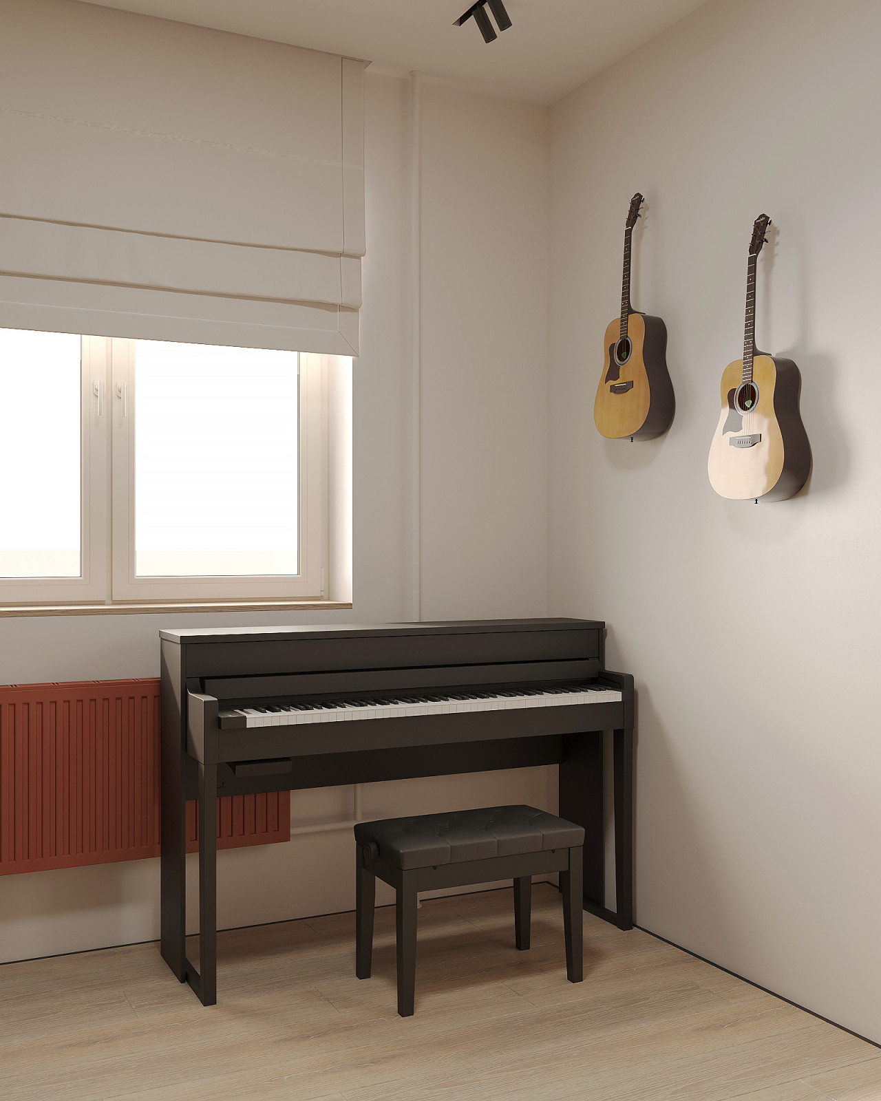 Двухкомнатная квартира для молодой девушки