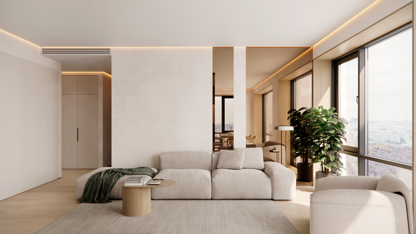 Панорамная квартира в «Termoland», Москва