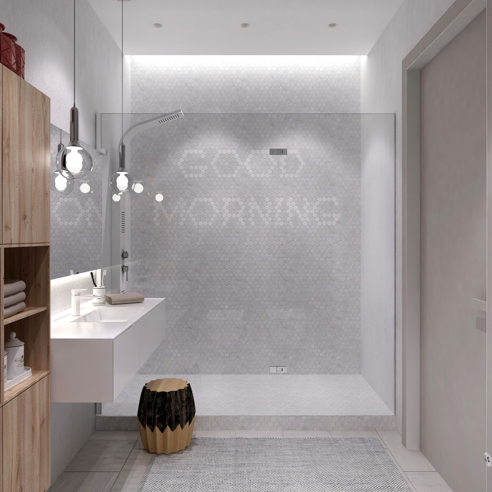 Дизайн проект 6-ти ком. квартиры в современном стиле