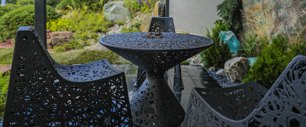 Малахитовая шкатулка, выставочный сад