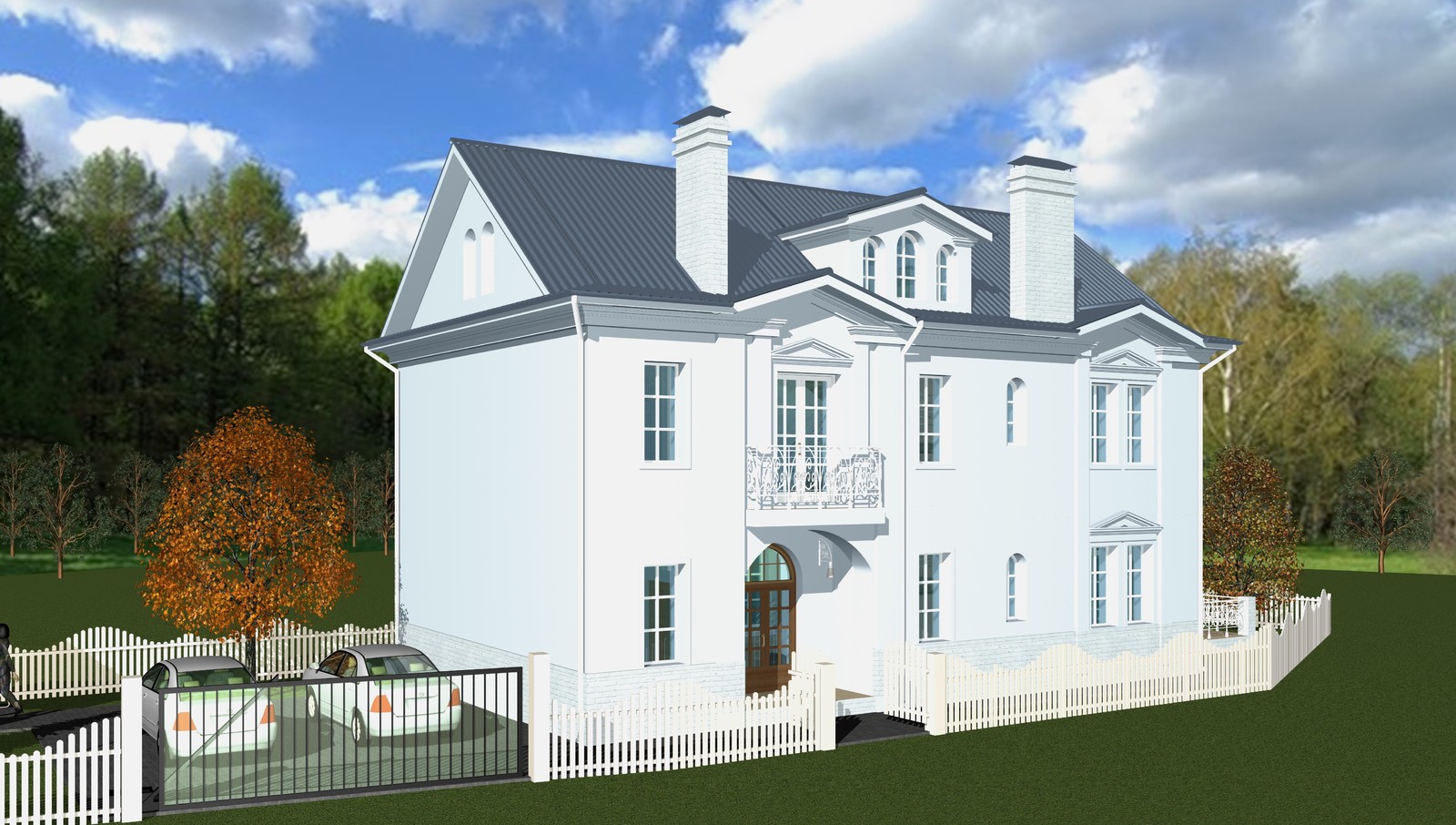 Малоэтажный жилой дом