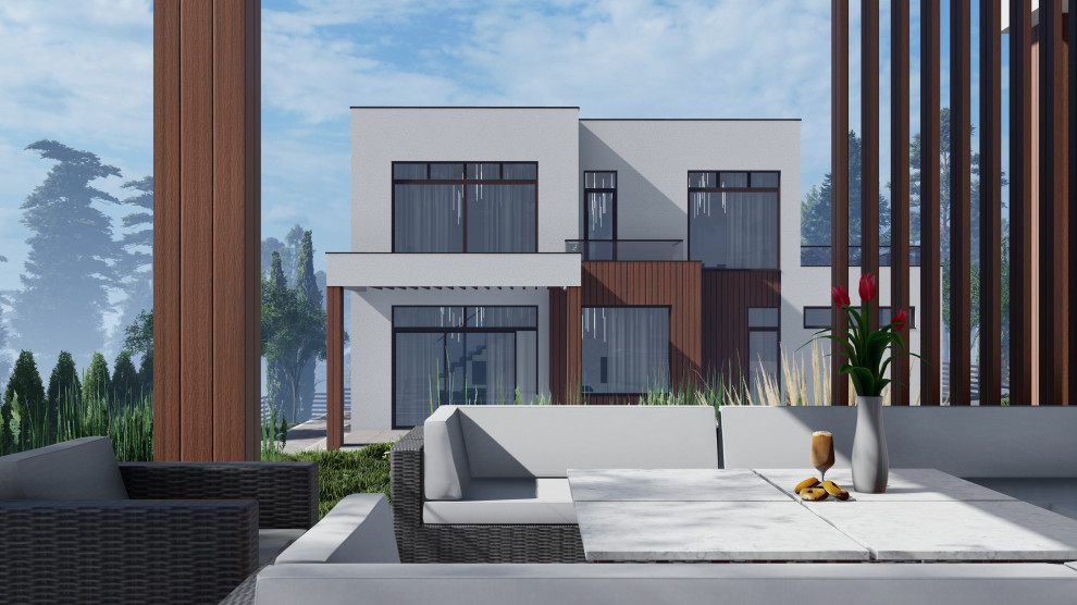 Обложка проекта: Современный дом в Кондырева