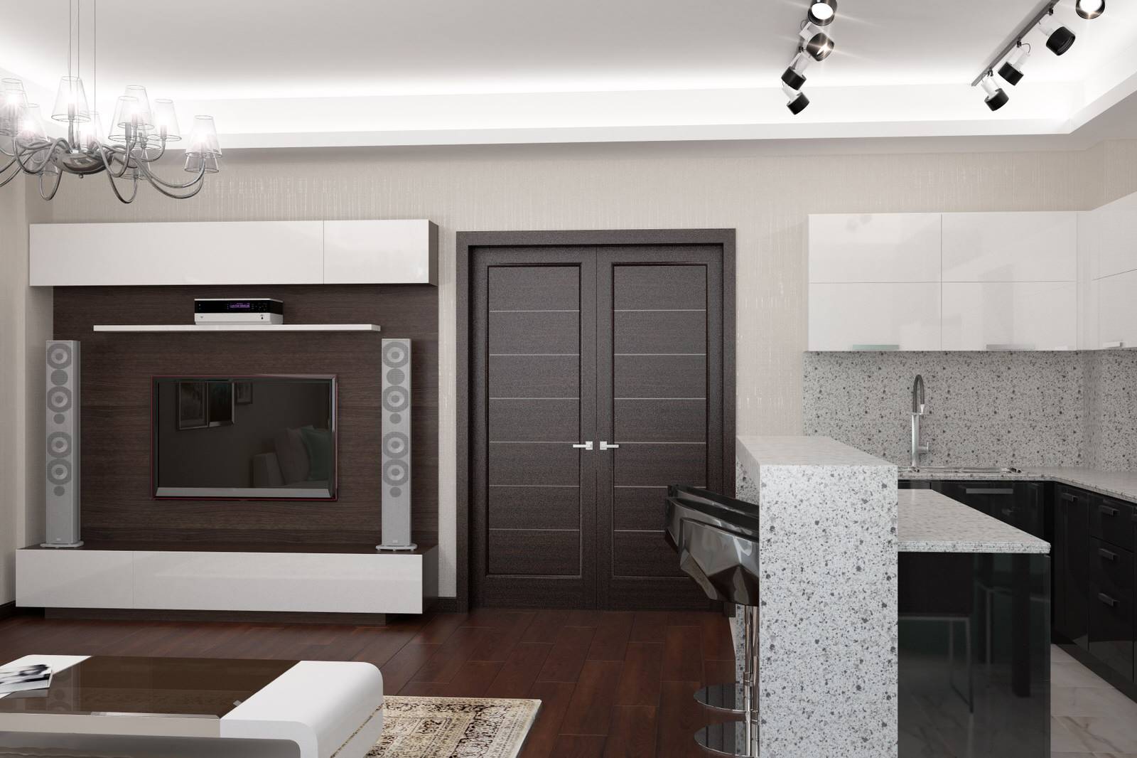 Двухкомнатная квартира из Бишкека