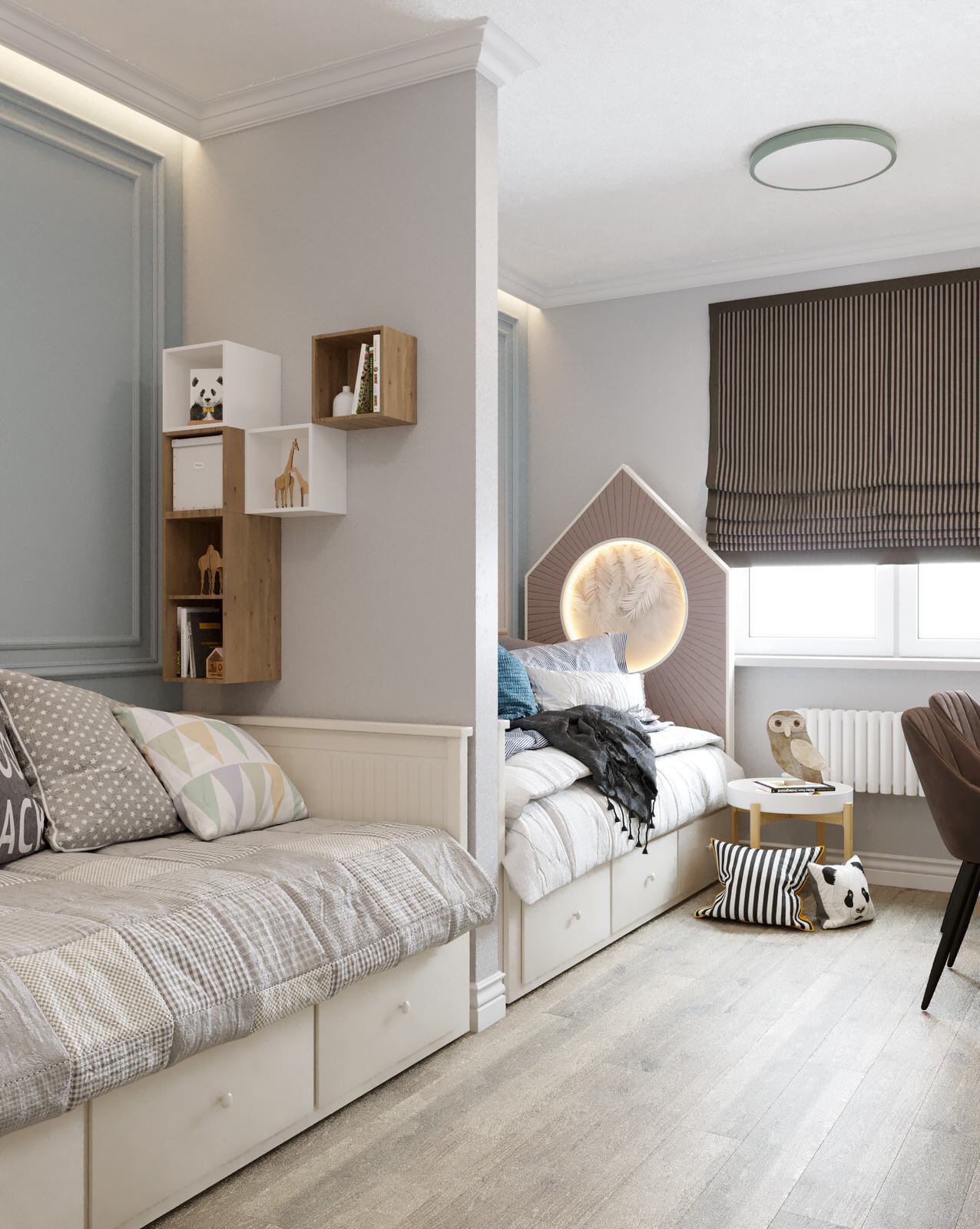 Дизайн проект квартиры в Москве в современном стиле