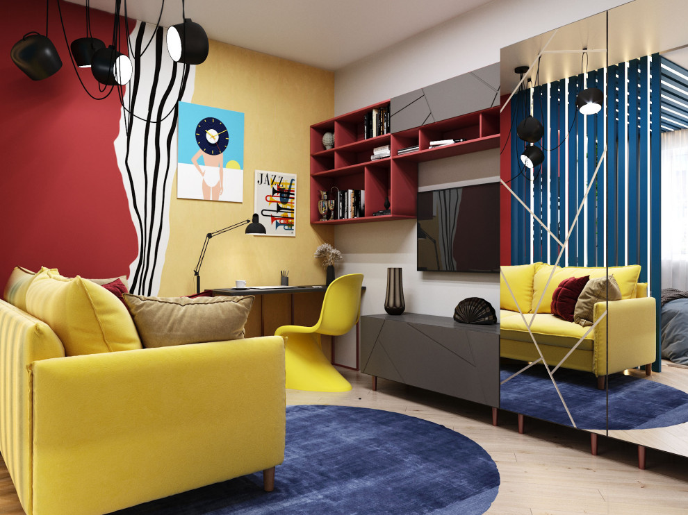 Яркая квартира