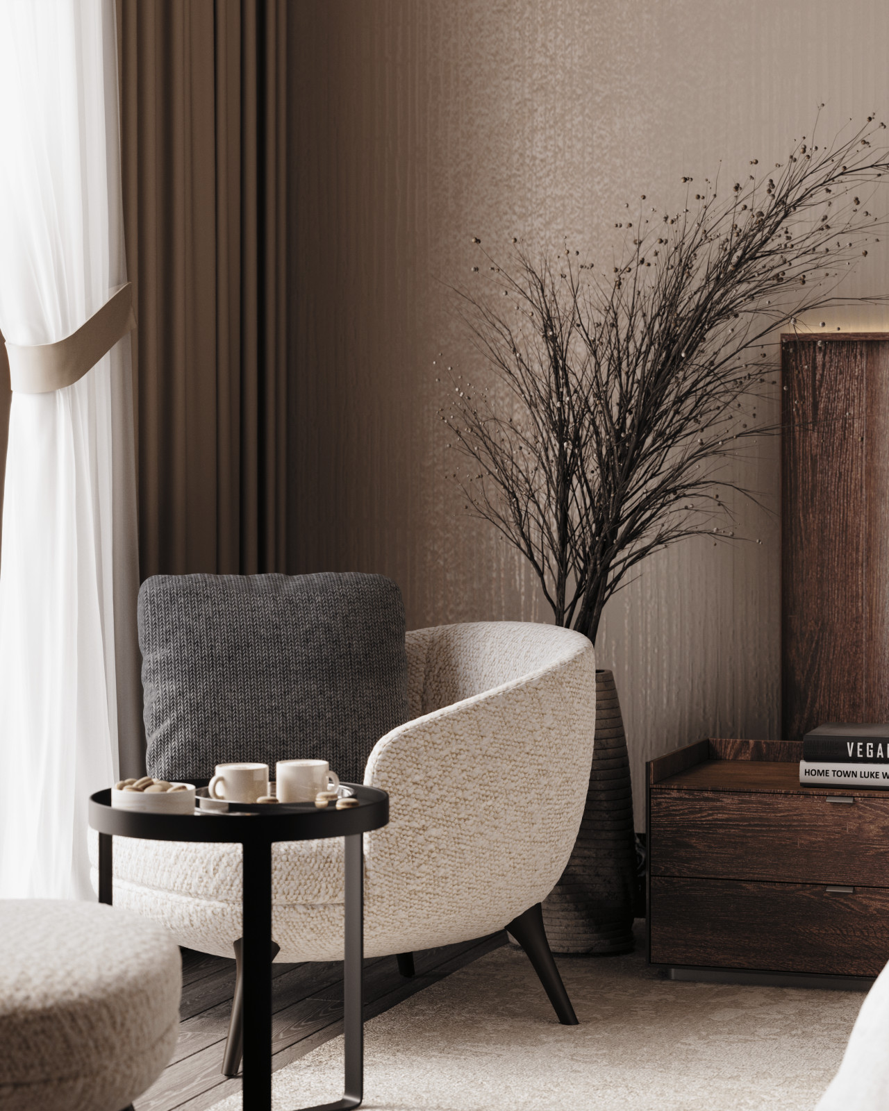 Visualization of bedroom