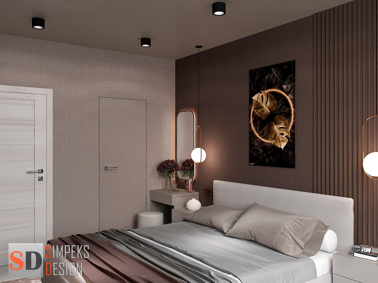 Современный дизайн спальни