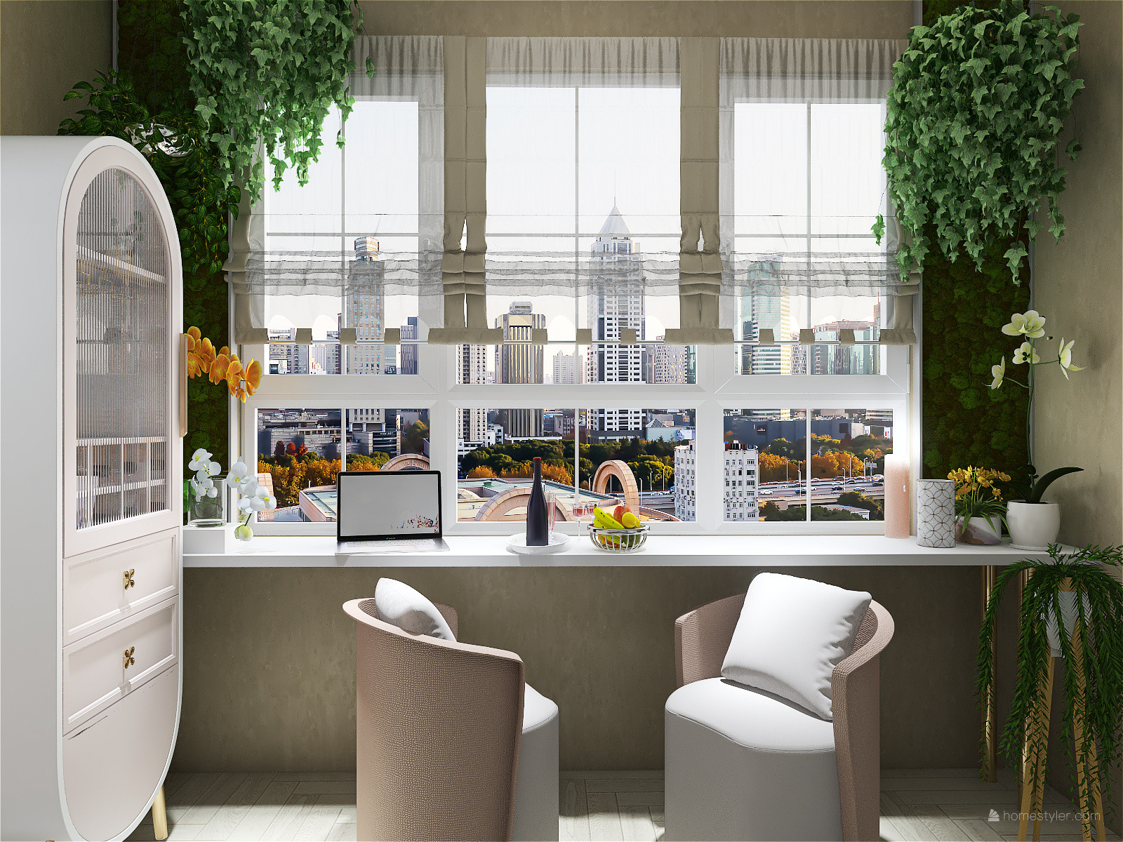 Обложка проекта: Однокомнатная квартира в стиле неокласики